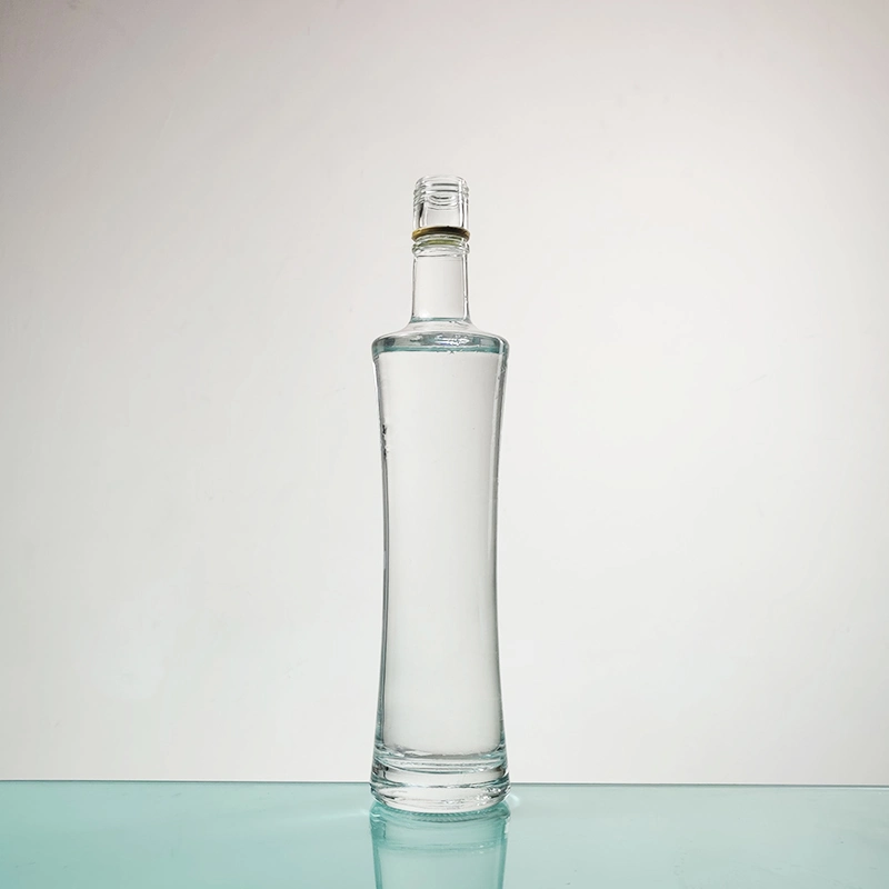 Square Premium 500ml 750ml Vodka Liquor 375ml botella de vidrio para Vino de hielo
