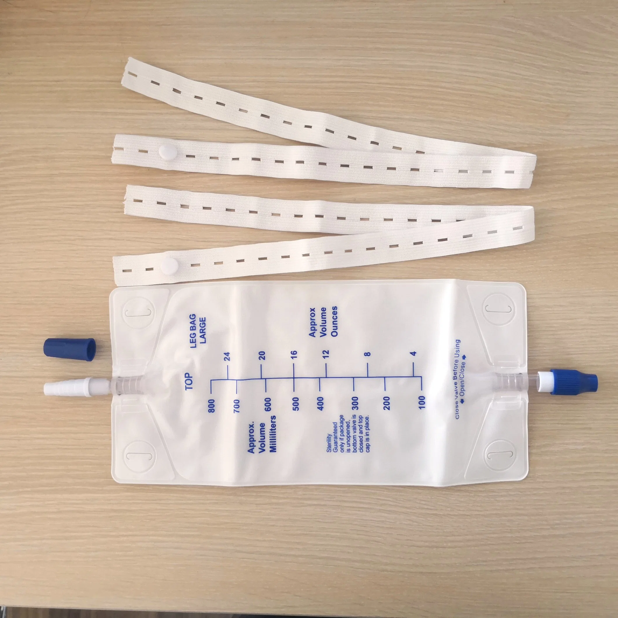 Urine Bag Collection Drainage Disposable Sterilize Luxury Type 800ml Urinary Bag