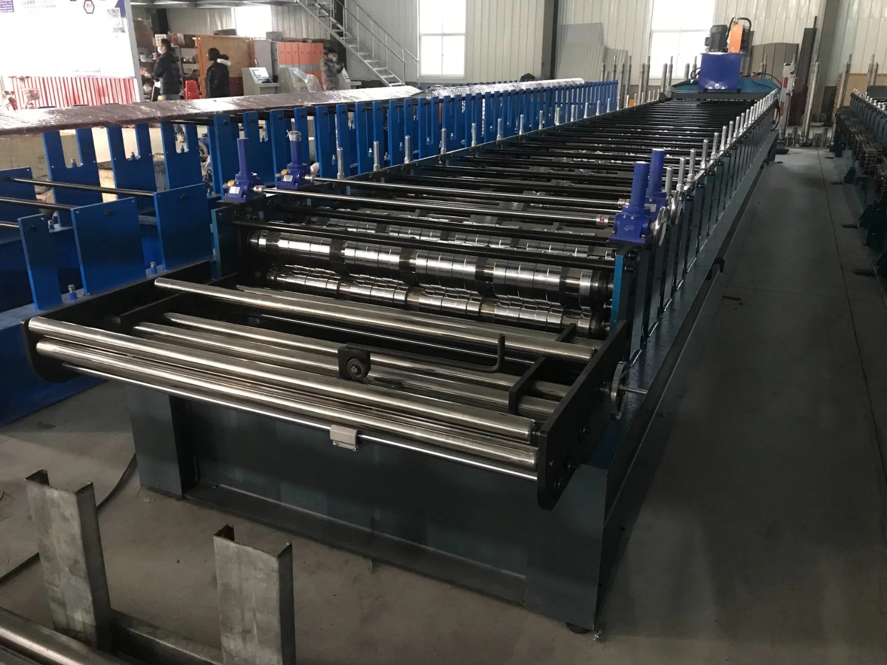 Standing Seam Machine Portable Standing Seam Roofing Machine Roll Forming Machine Roof Panel Locking Panel Forming Machine Locking Panel Forming Equipment