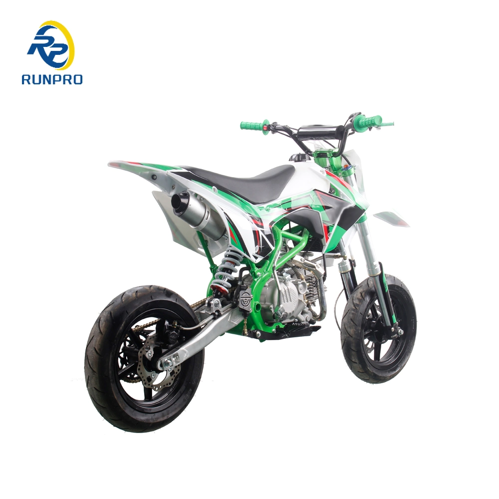 2023 جديد 150cc موتارد 12/12 عجلات البنزين الدراجات النارية الغبار الدراجات النارية