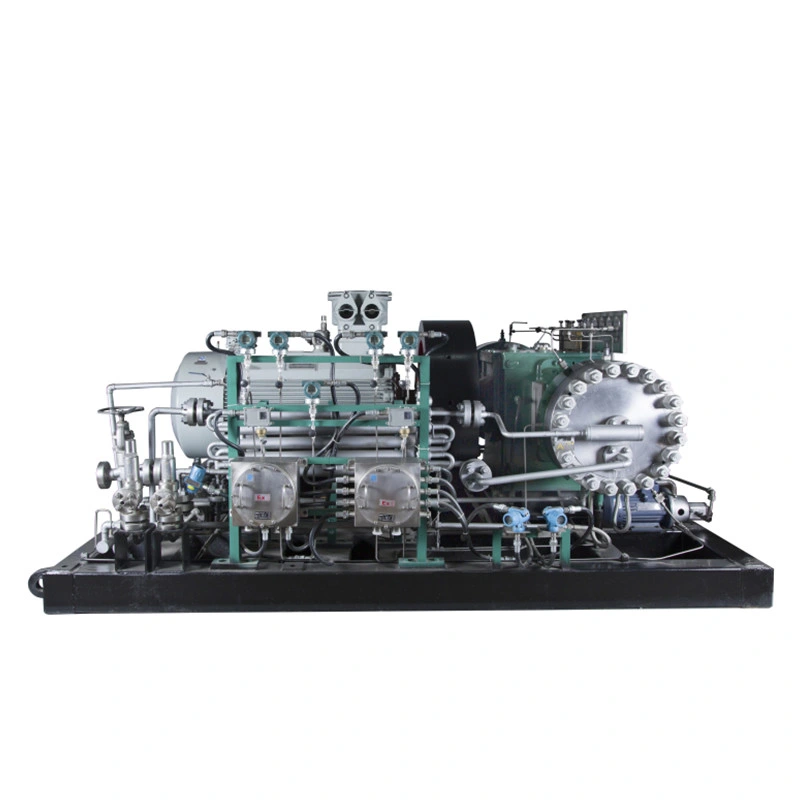 High Pressure Industrial H2 Gas Compressor High Pressure H2s Hydrogen Sulfide Hydrogen Booster Compressor Manufacturer