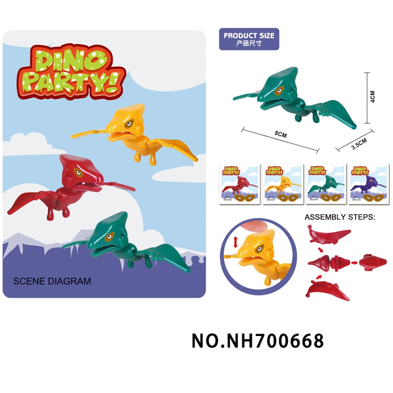 Cadeau promotionnel petit ensemble de dinosaures pour capsule