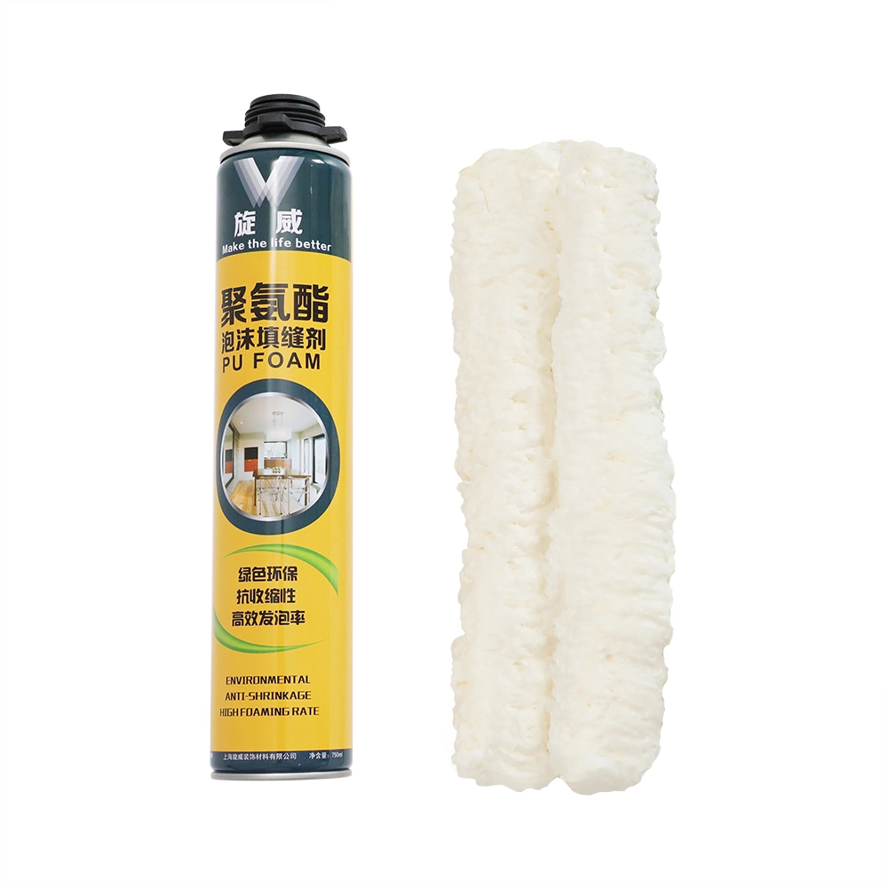 Large Expansion PU Polyurethane PU Foam Sealant for Door Crevices