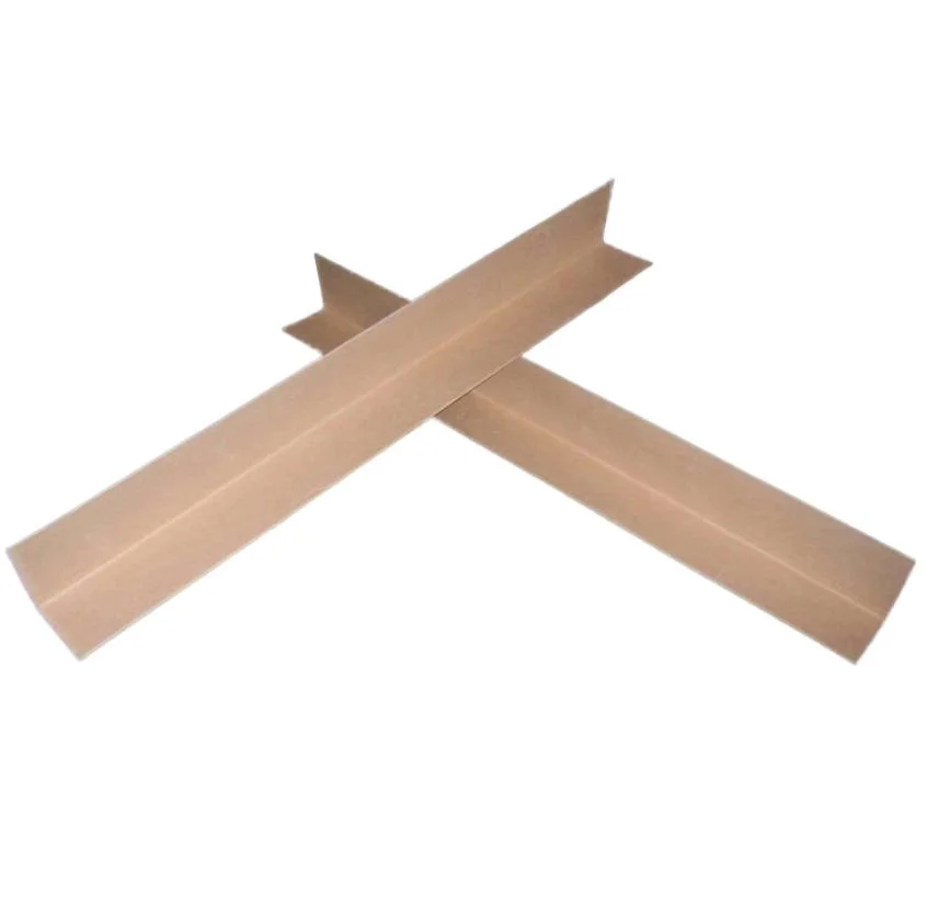 Kraft Brown Corrugated Cardboard Paper Corner Protector Angle Edge Boards