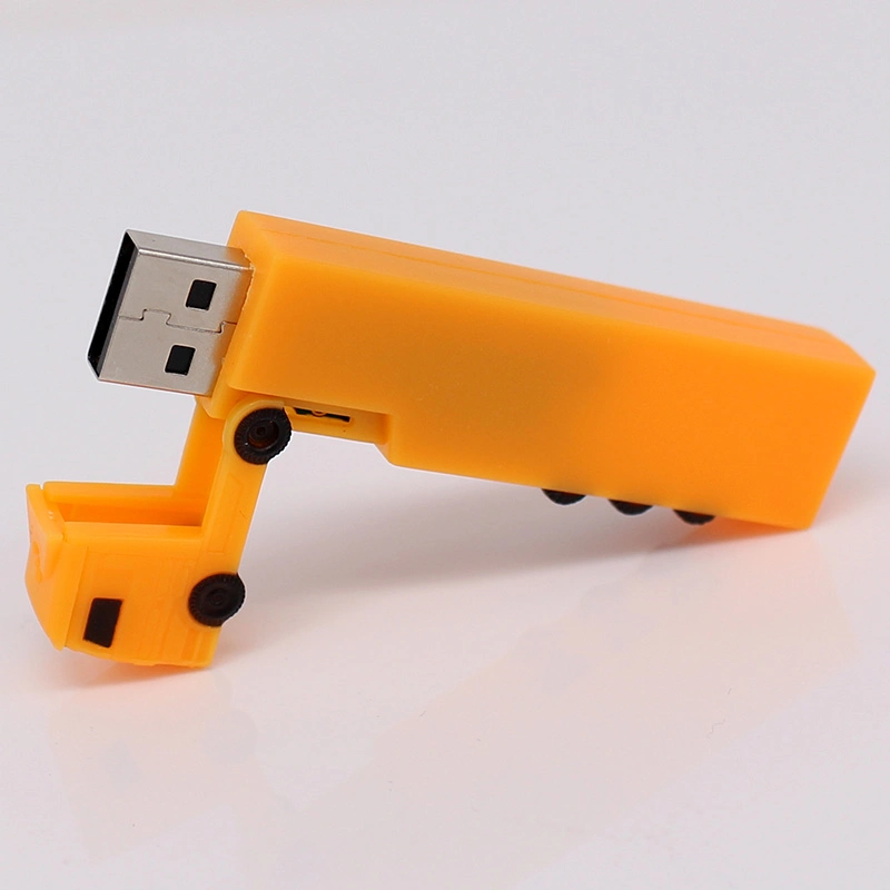 Train Shape PVC USB Flash Drive 1GB-64GB Gadgets Toy USB Pen Drive/USB Stick