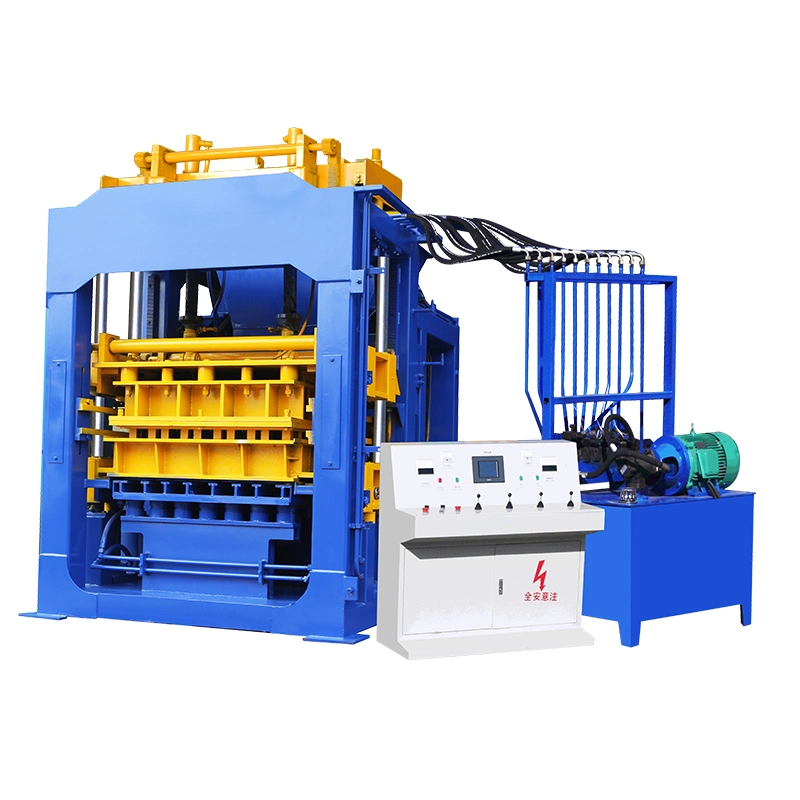 Automatic Hydraulic Fly Ash Paver Block Brick Making Machine Price for Sale