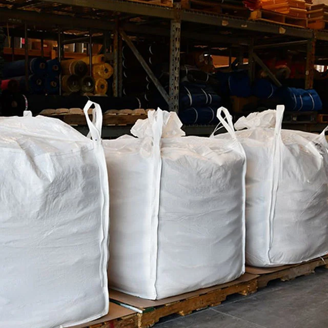 1 Ton 2 Ton FIBC Container Big PP Woven Jumbo Bulk Bag for Sand Silicon Fertilizer Animal Chicken Feed Agriculture Industry Packing