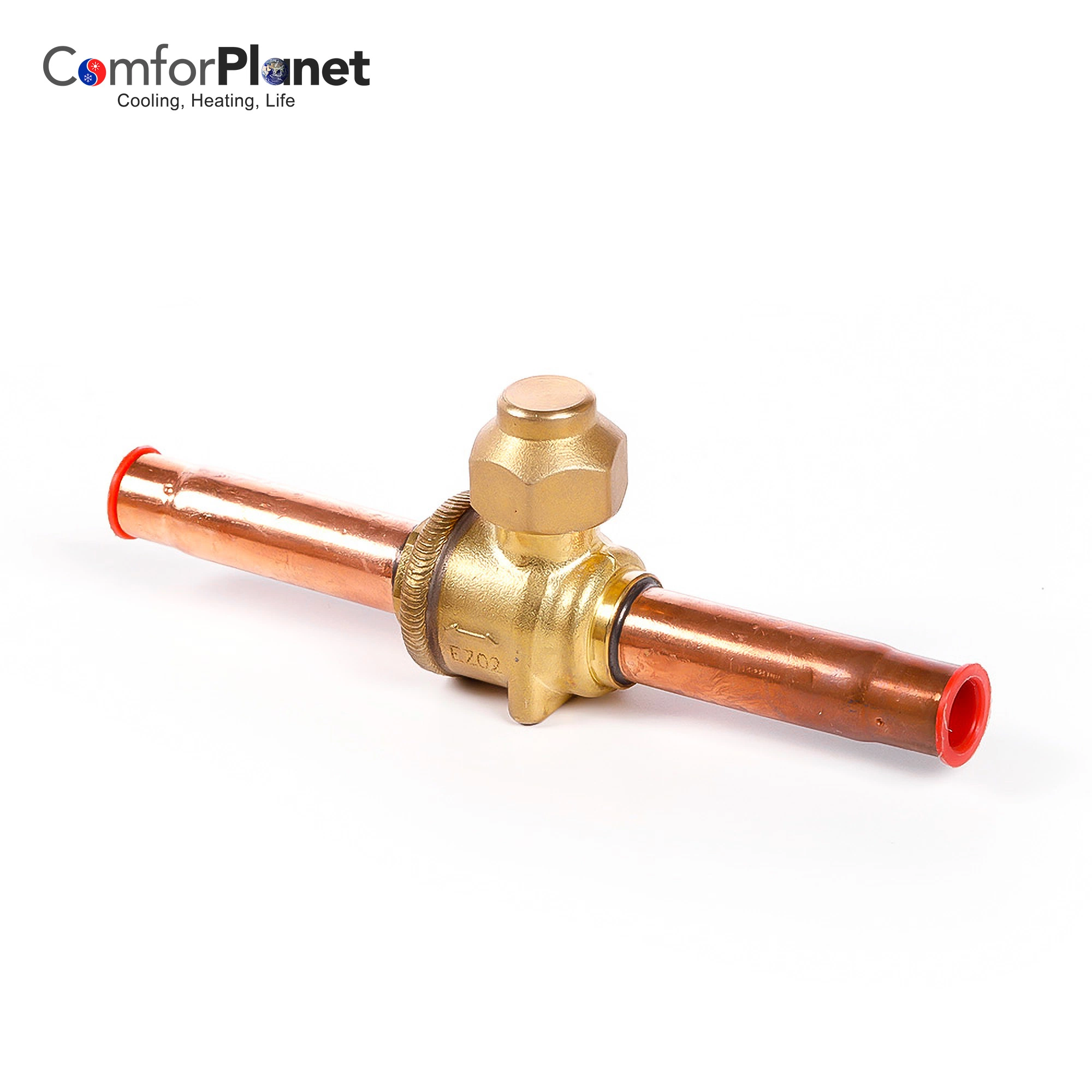 Wholesale Factory Price Ball Valve for Refrigerant Air Conditioner System Air Conditioning Valve with Brass Body