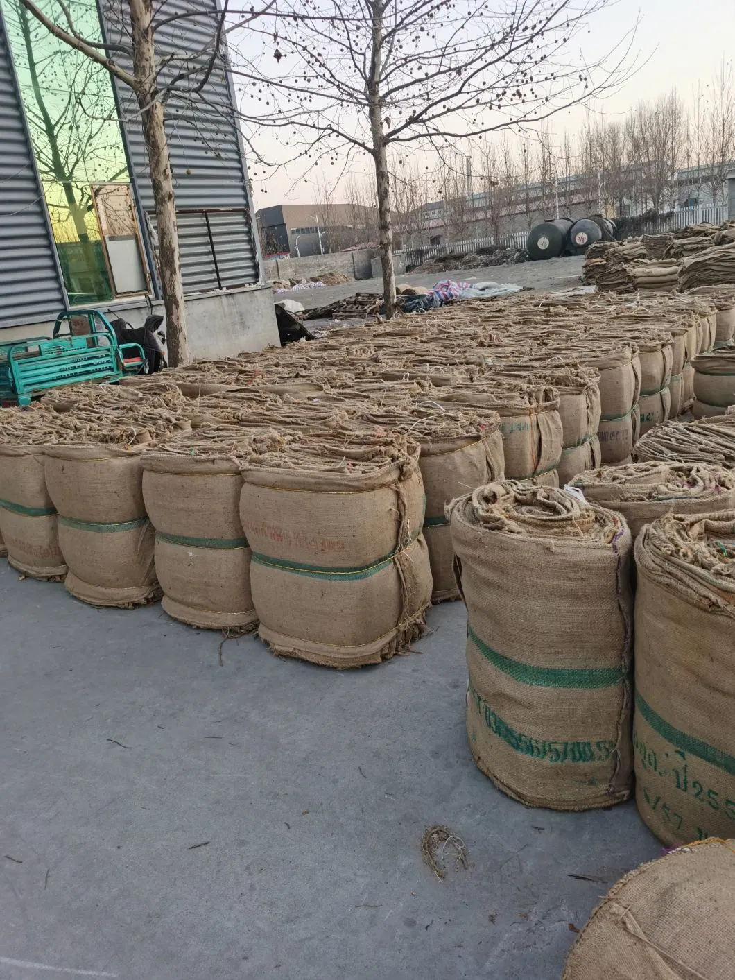 Jute Sacking Bag100% Natural Export Oriented Factory Direct Jute Rice Grain Sack Products Custom Packaging Bags