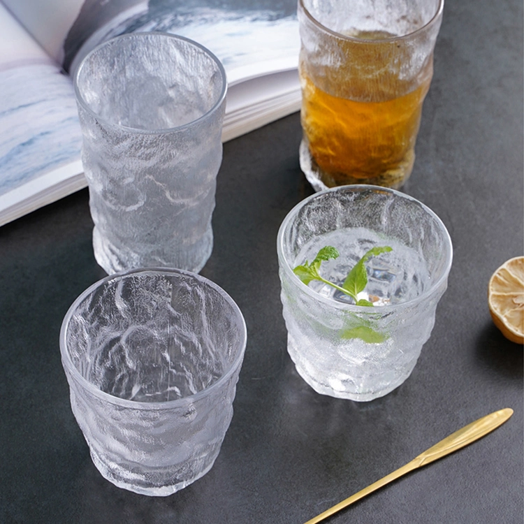 Échantillon gratuit Glacier verre Pattern Nouvelle apparence de la cuvette de marée haute de l'eau de boisson de jus de tasse tasse à vin la tasse de café