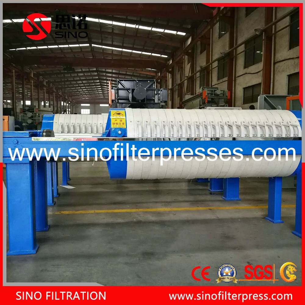 High Pressure Good Performance Automatic Filter Press with Round Plate