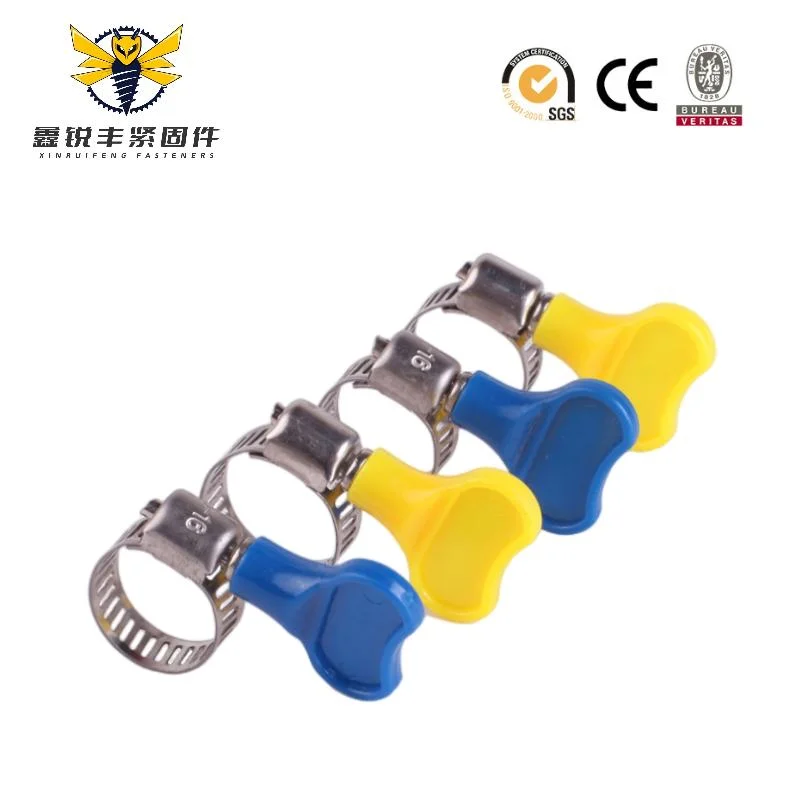 High-Quality Comprehensive Range of Industrial American Type Worm Drive Screw Hose Clamp Band