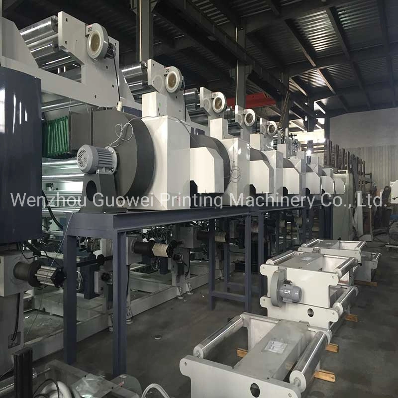 7 Motor Computer Control 8 Color Rotogravure Printing Press 180 M/Min