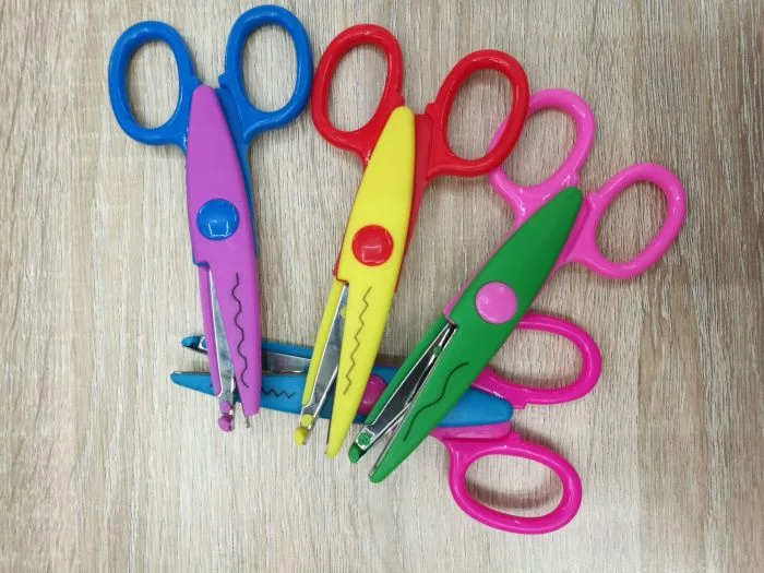 Lace Scissors Photo Scissors Stationery Scissors Card Knife Student Scissors Children's Scissors