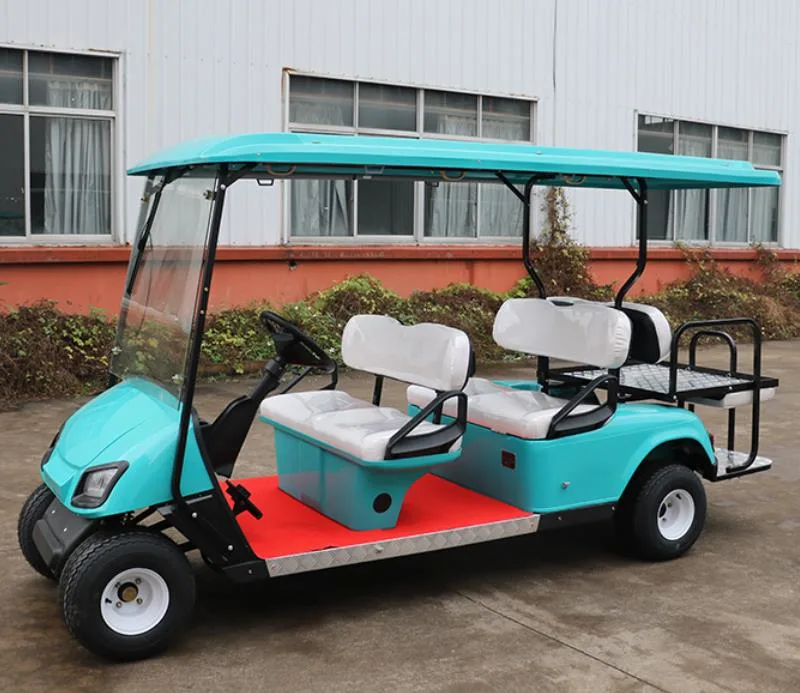 2021 China Fashionable Adult 60V Four Wheel Electric Golf Car with CE