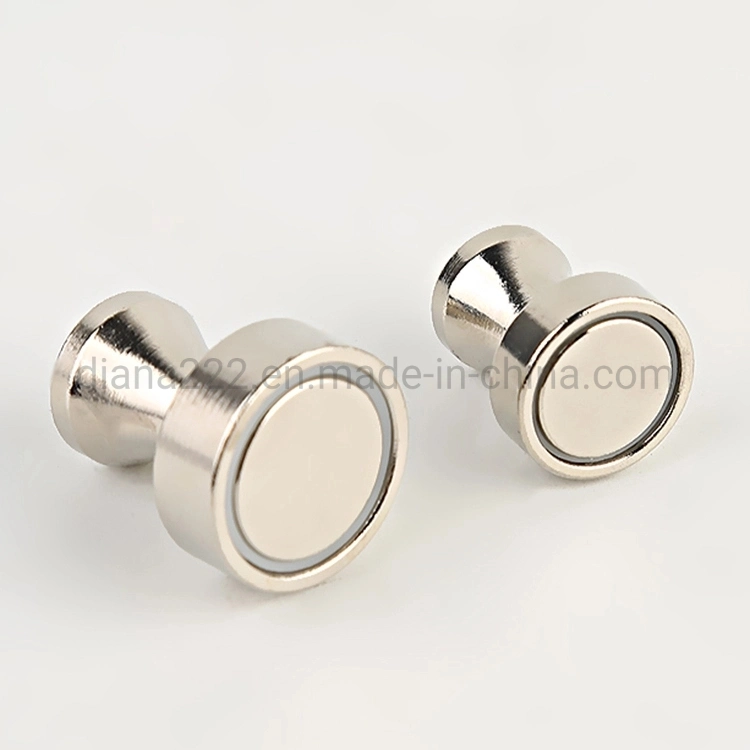 Factory Price High quality/High cost performance  Wholesale/Supplier Strong Powerful Coat Magnetic Hooks Magnetic Pin