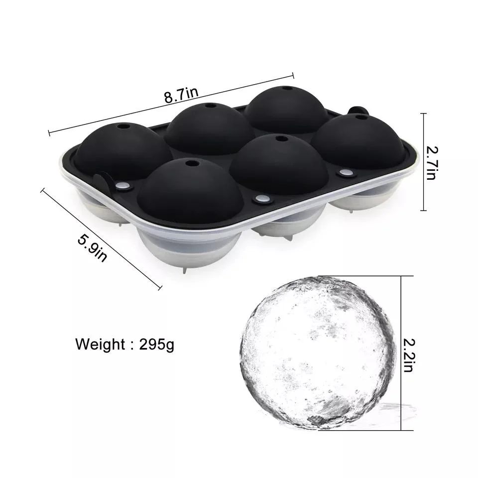 Big Ice Ball Mould Silicone Ice Cube Tray