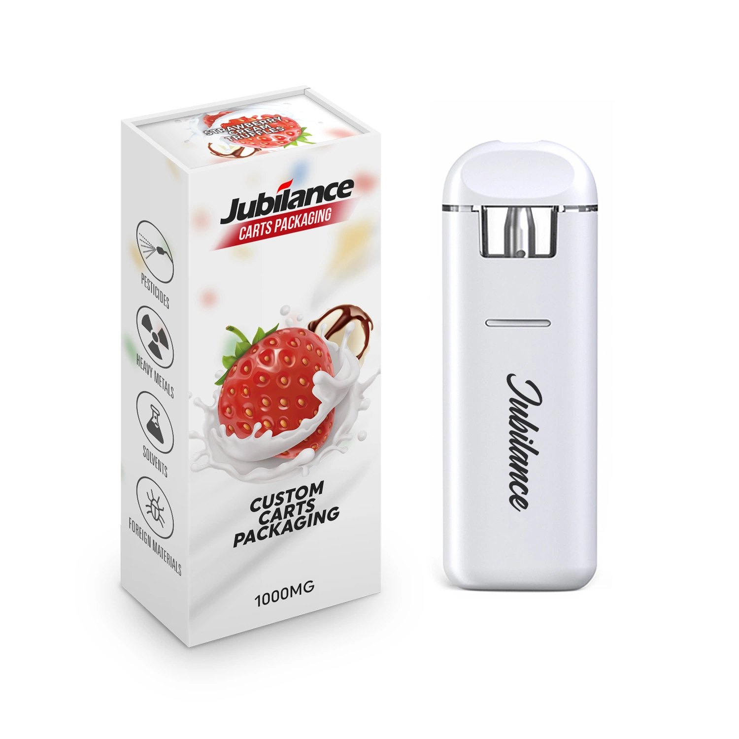 Mayorista/Proveedor Jubilance Cartucho vacío recargable Micro USB Vape 350mAh Pod