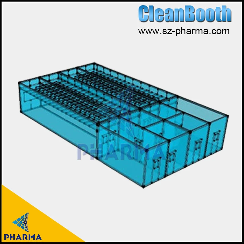 50/75/85sqm Customized GMP Turnkey Clean Booth Project