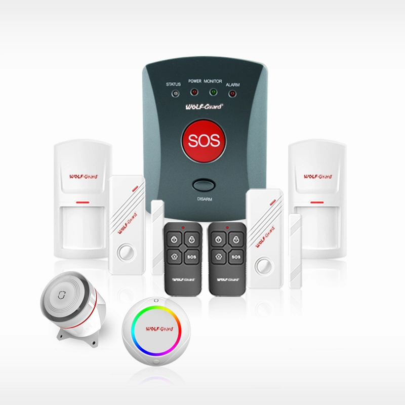 GSM Emergency Alarm with Bracelet Panic Button