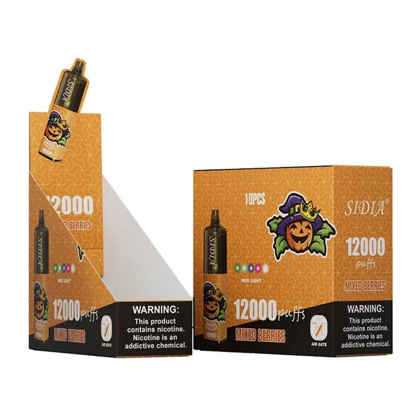 Venta en caliente Sidia 12000 Puff desechable al por mayor Electrónica de cigarrillos Lápiz de cigarrillos Mary Wholesale/Supplier I VAPE