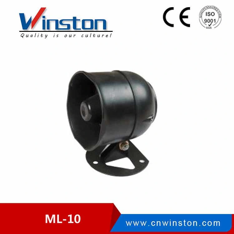 Ml-30 Manual Car Alarm System 100dB 8 Tones DC12V 24V