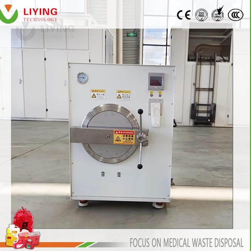 Manufacturer Non-Incineration Medical Waste High Pressure Microwave Disposal Equipment Biomedical Waste Sterilizer