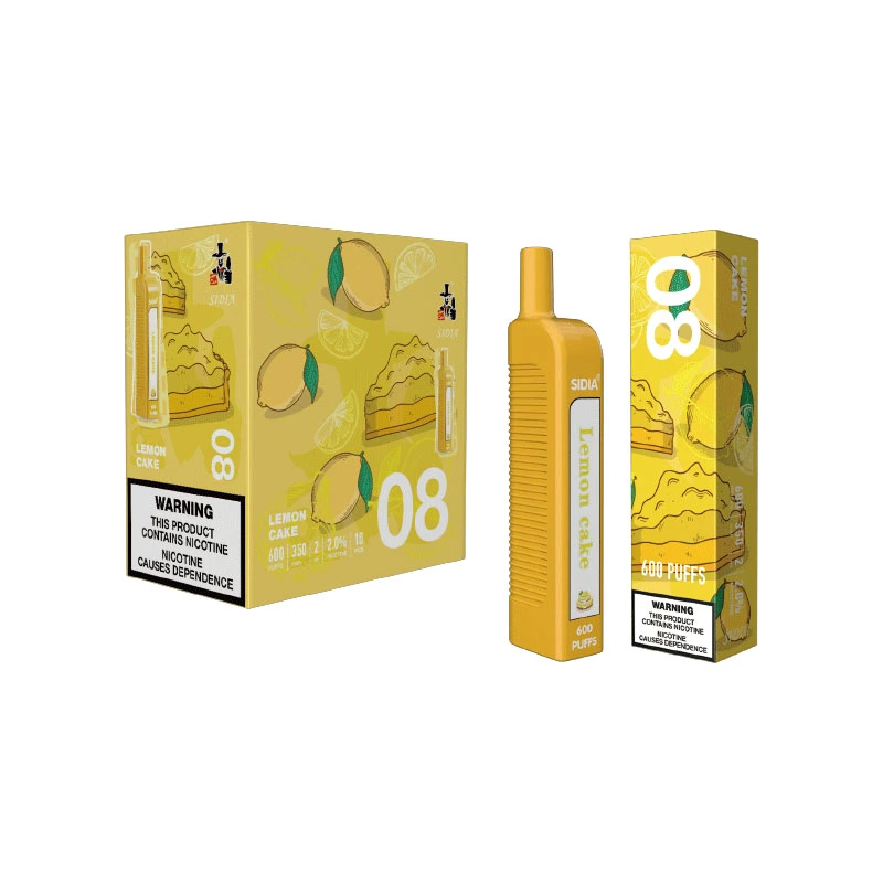 Highlight Sidiamini 600 Puffs 2 Ml Disposable/Chargeable Vape of Lemon C.