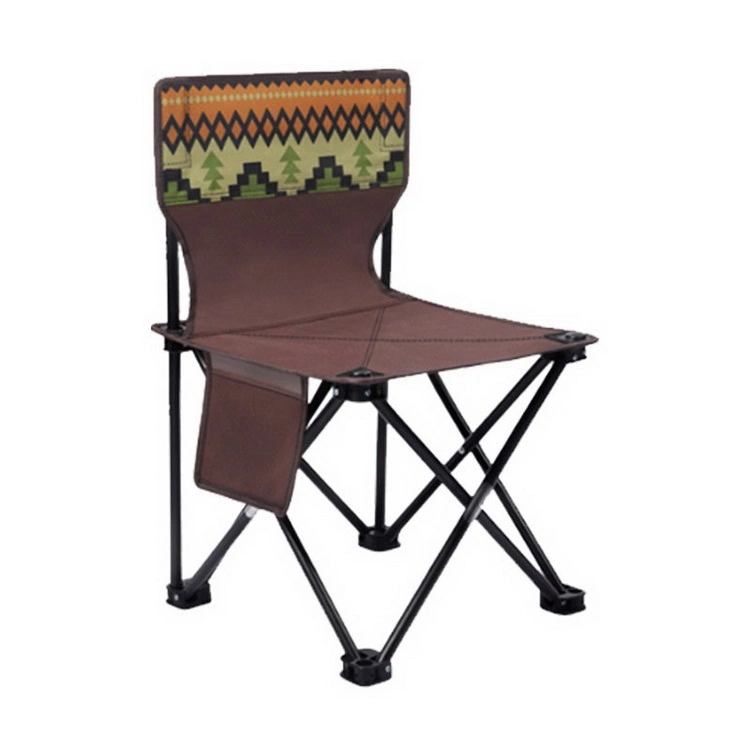 Camping Folding Chair Outdoor Fishing Metal, Beach Chairs Folding, Outdoor Metal Folding Chair