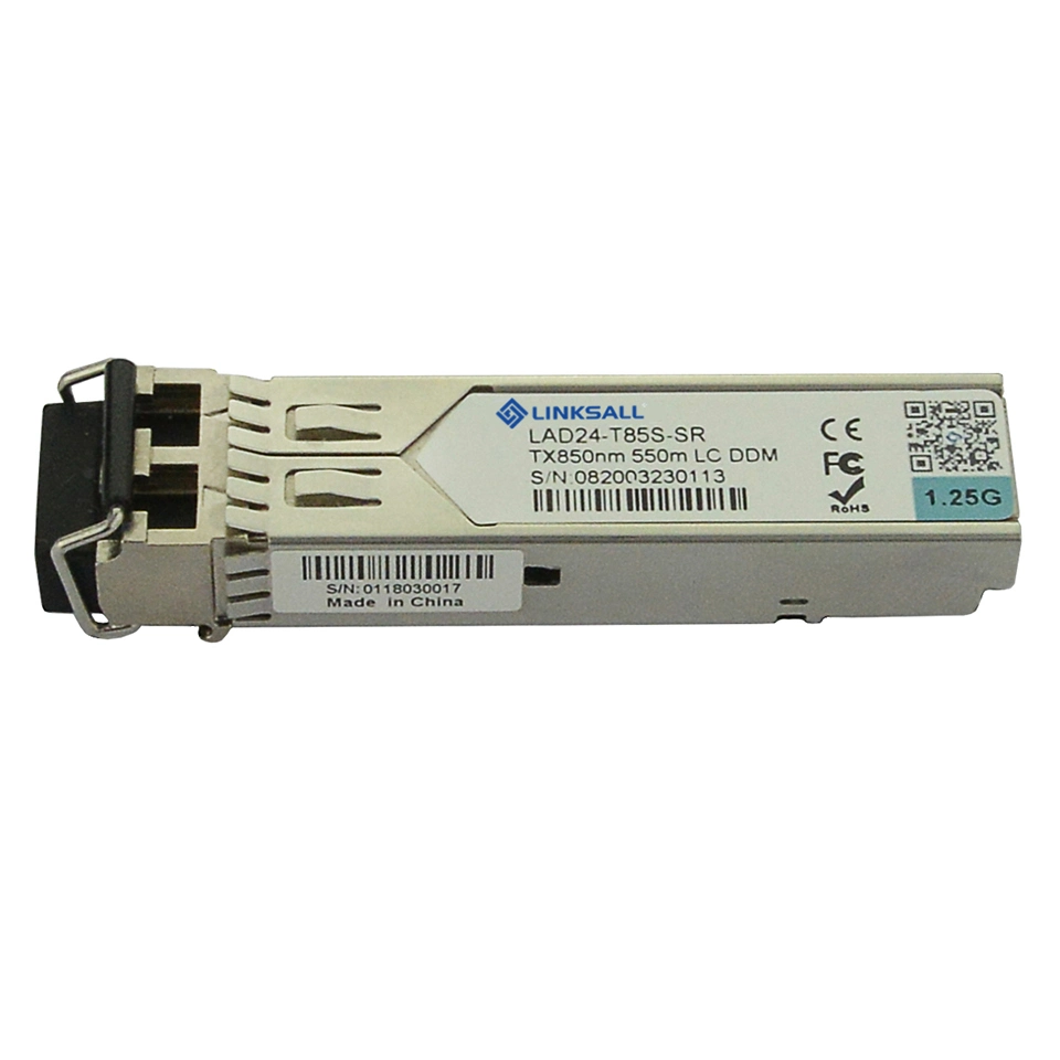 HP SFP-1,25G-SX-kompatible 1000BASE-SX SFP 850nm 550m Dom LC MMF Transceiver-Modul