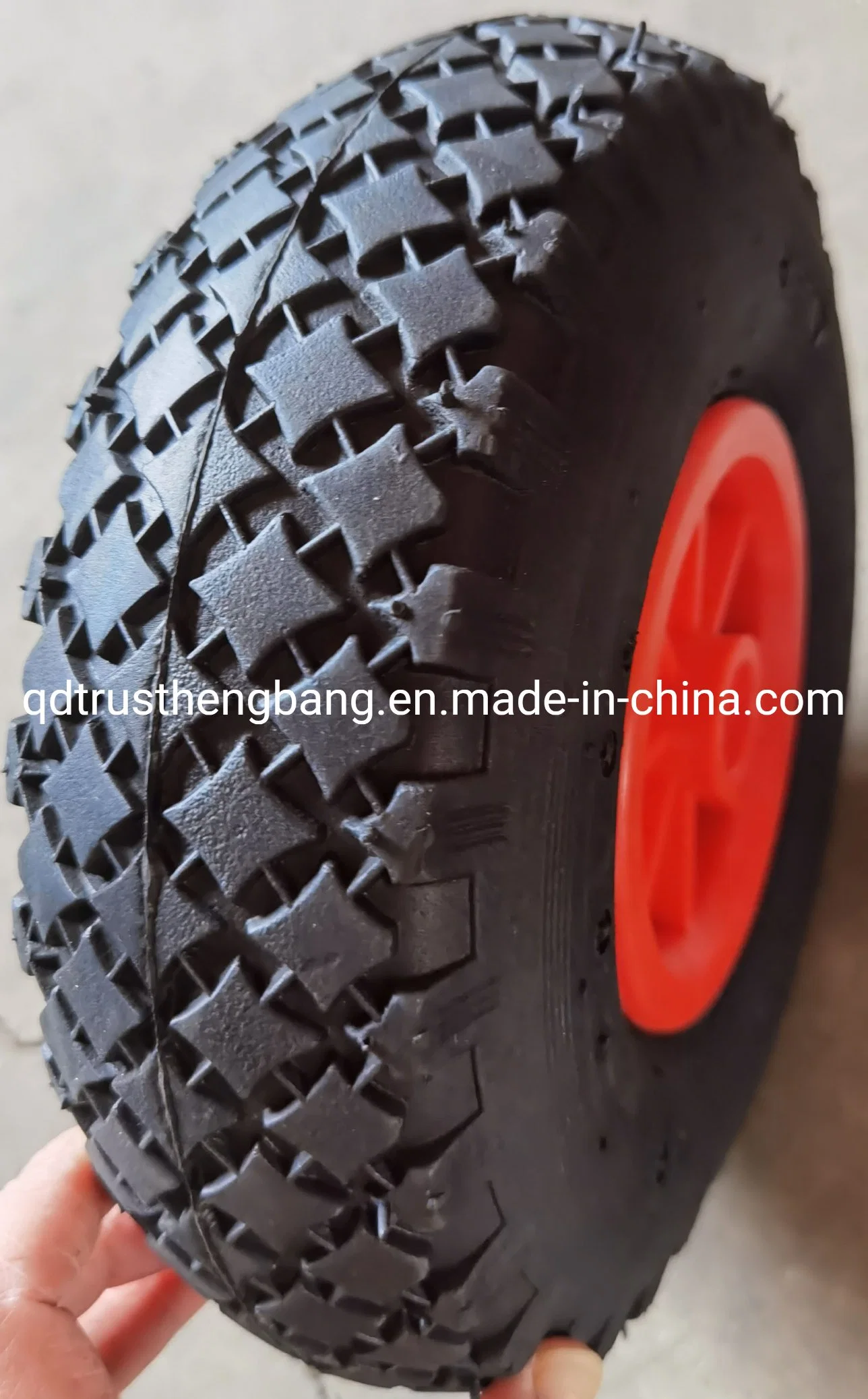 10" Flat Free Solid Tire Wheel for Dolly Handtruck Cart 10" Flat Free Tires Air Less Tires Wheels