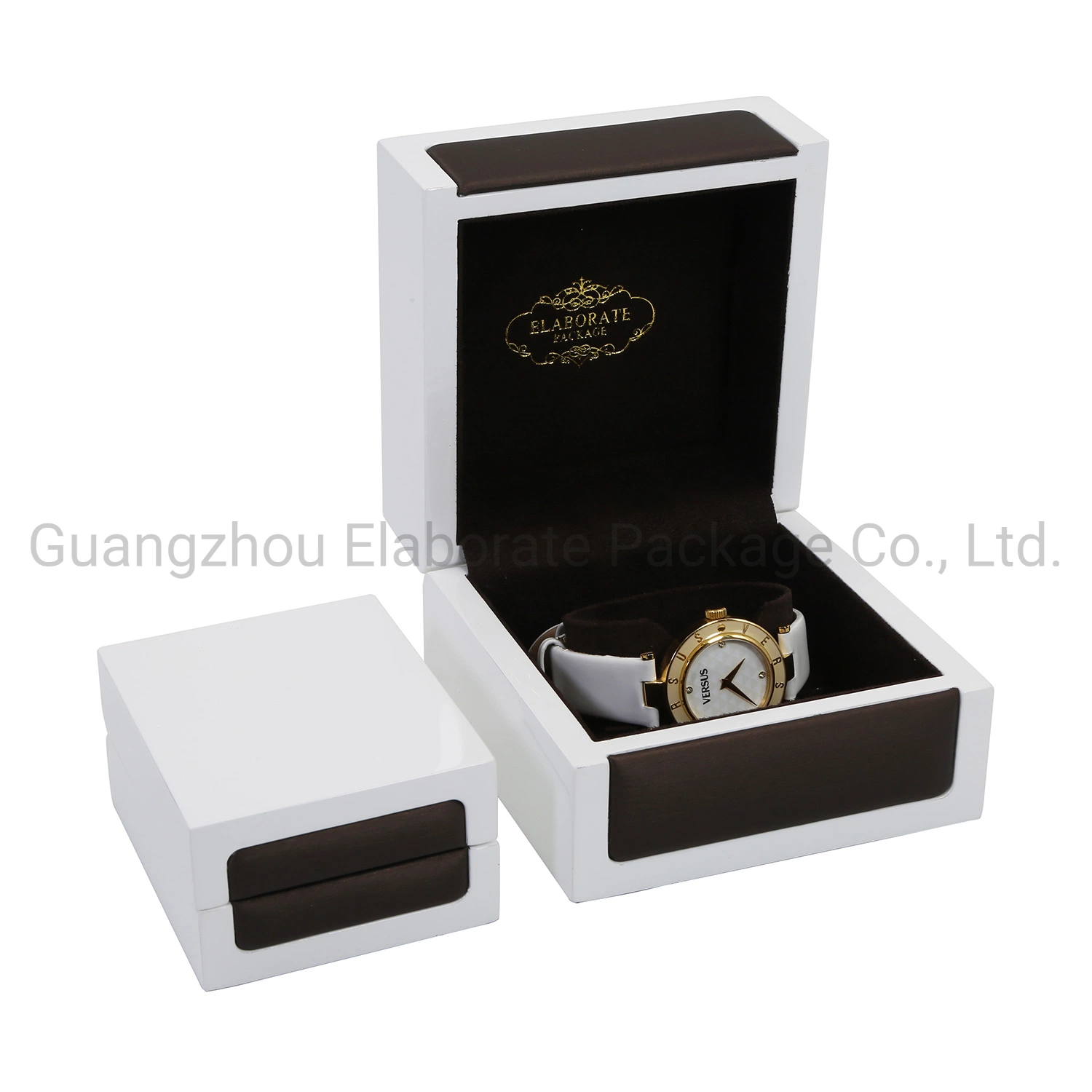 Wooden Jewelry Set Box Wood Leather Jewel Packing Box