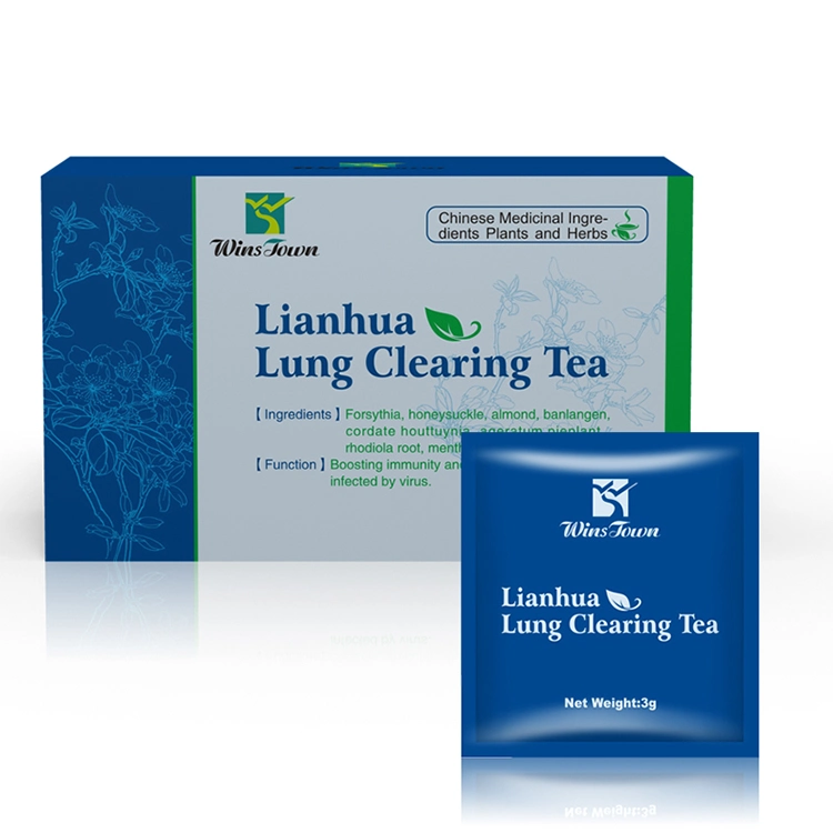 Vente à chaud organique Lianhua Lung Clearing Tea virus Lung Detox Augmentation immunitaire