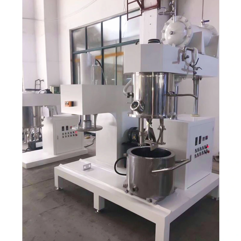 Automatic High Viscosity Adhesive Grease Silica Gel Silicone Sealant Making Planetary Mixer Machine Planetary Mixer