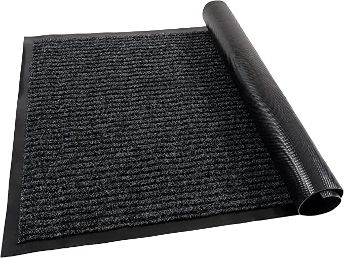 Yijia Hot Sale Double Ribbed Indoor Outdoor Mat with PVC Backing