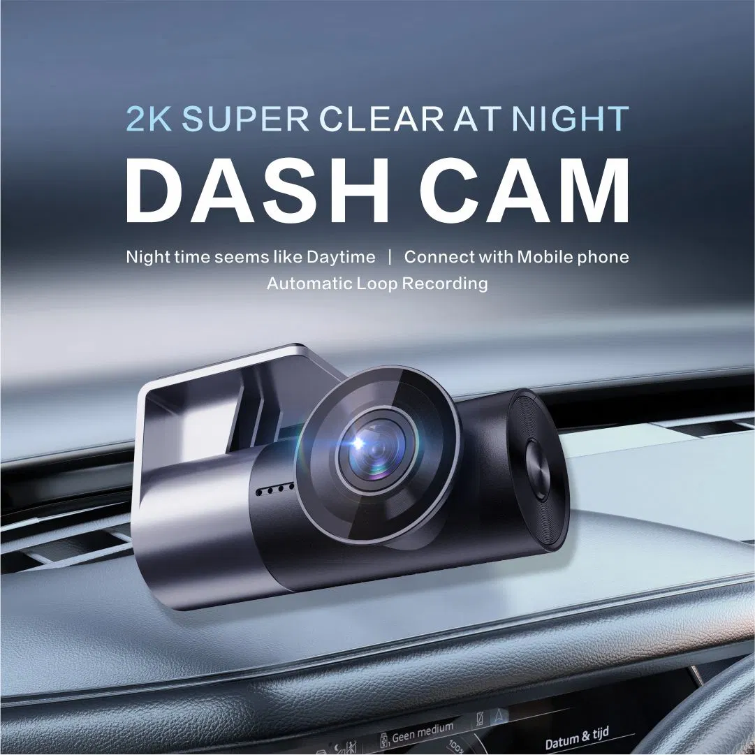 Factory Hot Selling Mini WiFi 2K Dash Cam Video SD Card Car Camera