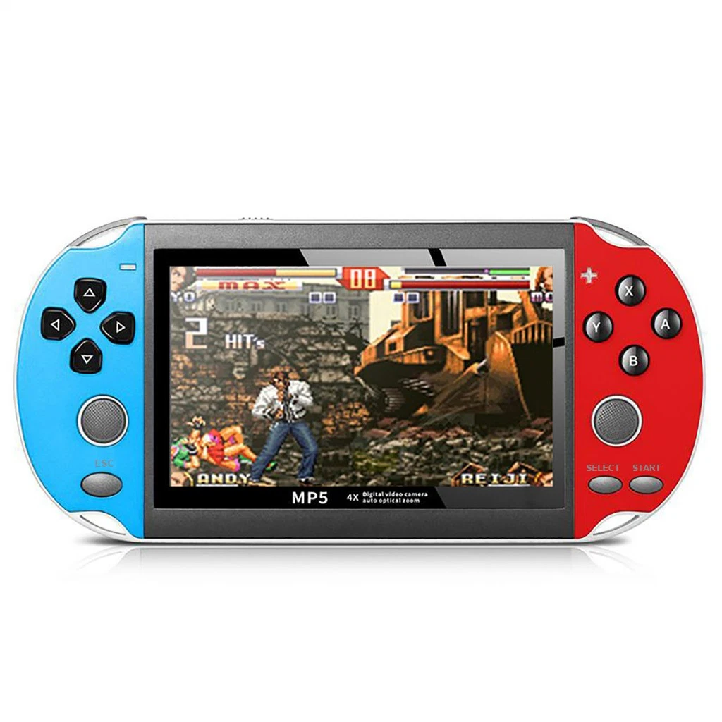 X7 4.3inch Builtin 1000games Handheld Video Game Console