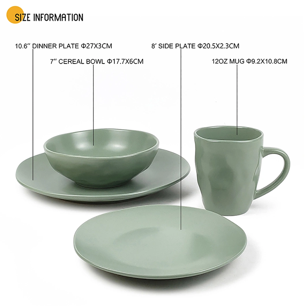 Nordic Style Ceramic Tableware Set Bowls & Plates Western-Style White Dinnerware Luxury Porcelain Dinner Set