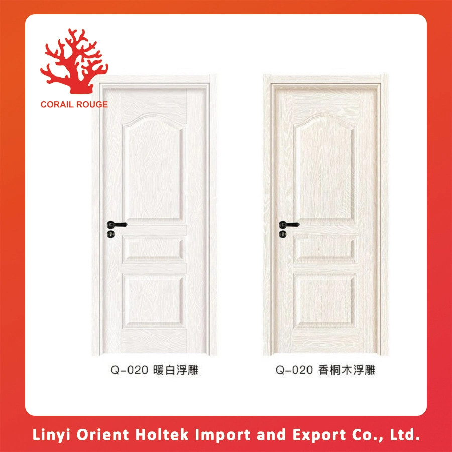 Melamine and Fancy Veneer MDF Door Skin Used for Furniture Door