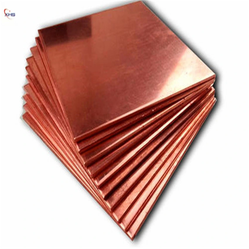 Large Inventory Fast Shipments Brass Copper Tape Copper Plate Spot Goods Raw Coper /Customized 99.99 Pure Bronze Copper Sheet Metal Pure Copper Plate