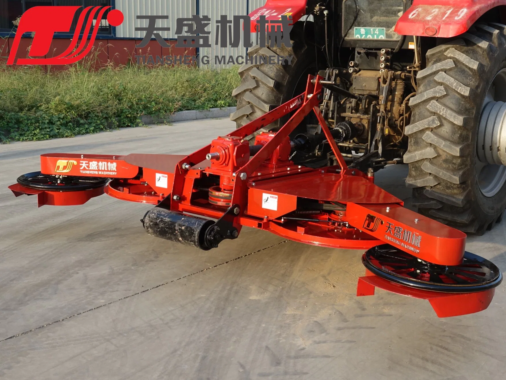 Les machines agricoles mécanique de la double obstacle Champ d'évitement de l'herbe Cutter Verger Jardin tondeuse à gazon