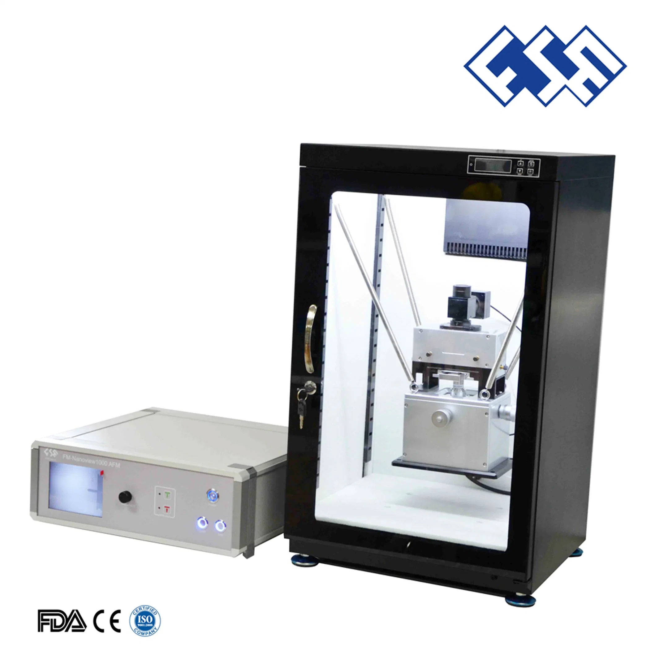 FM-Nanoview tocando LED Digital Microscopio de Fuerza Atómica