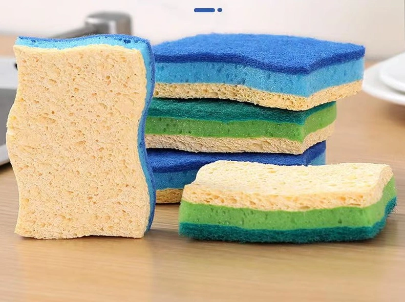 Different Color S Shape Kitchens Bathroom Multi-Use Heavy Duty Scrub Sponge Magic Cleaning Sponges Eraser Sponge Cleaning Pads