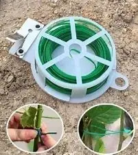 Soporte de las plantas de jardín, oficina y hogar Organización de la torsión del cable Tie