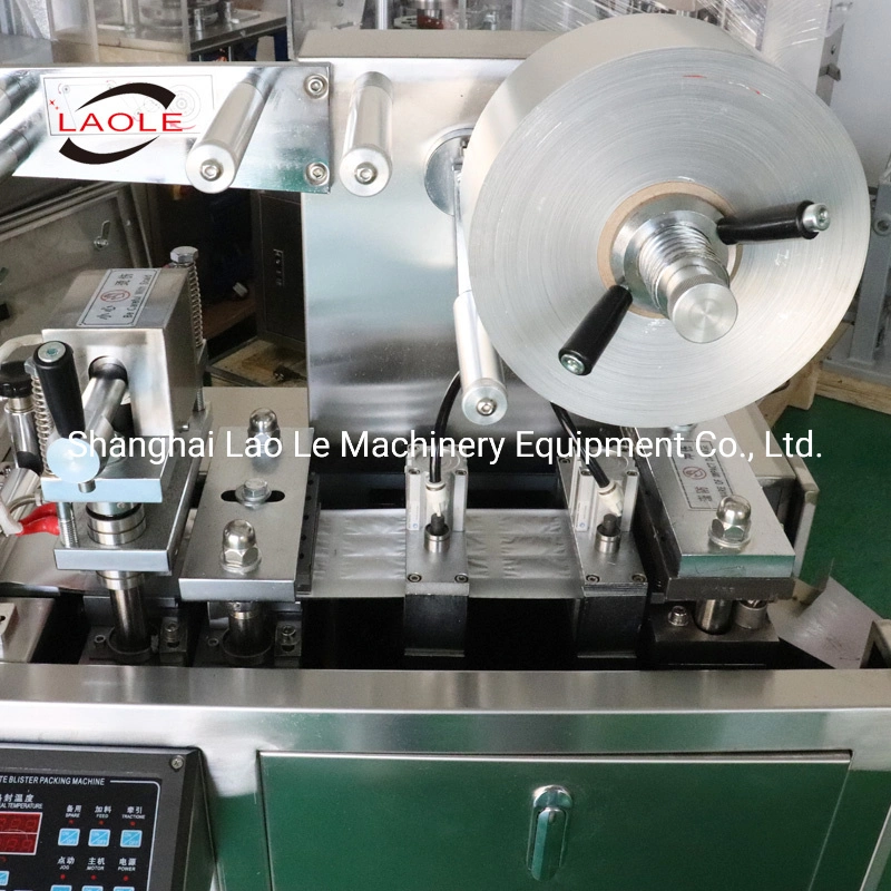 Dpp-80 Double Aluminum Tablets Blister Hardware Sealing Flat Packaging Machine