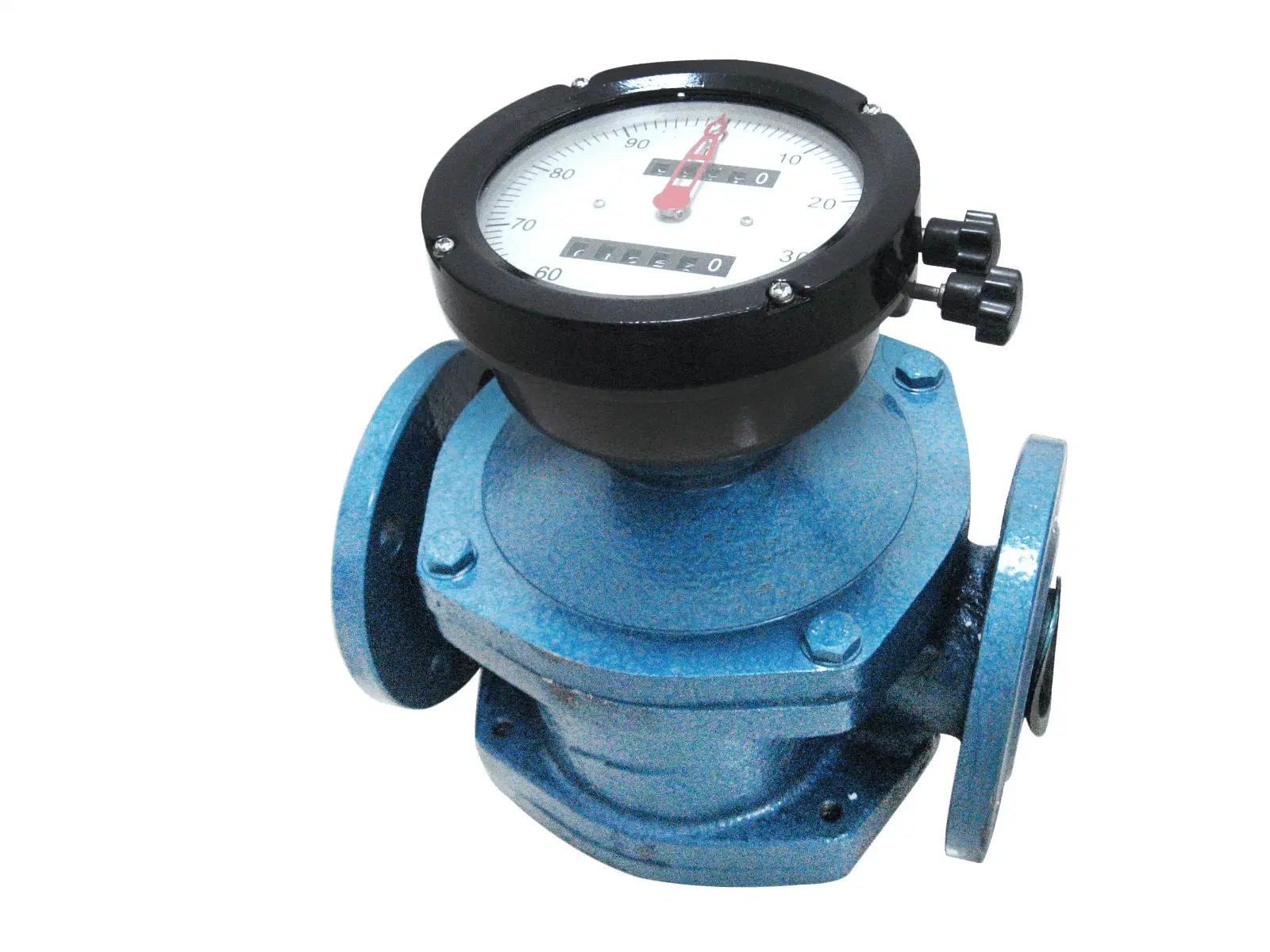 2 Inch Mechanical Register Pd High Viscosity Oval Gear Flow Meter for Crude Oil