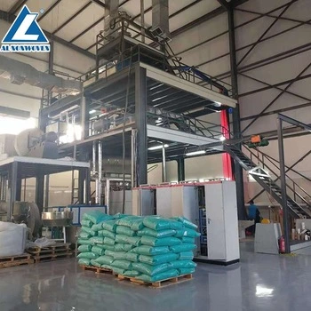 Packing PP Bags Mask Nonwoven Fabric Making Cross Lapper Machine