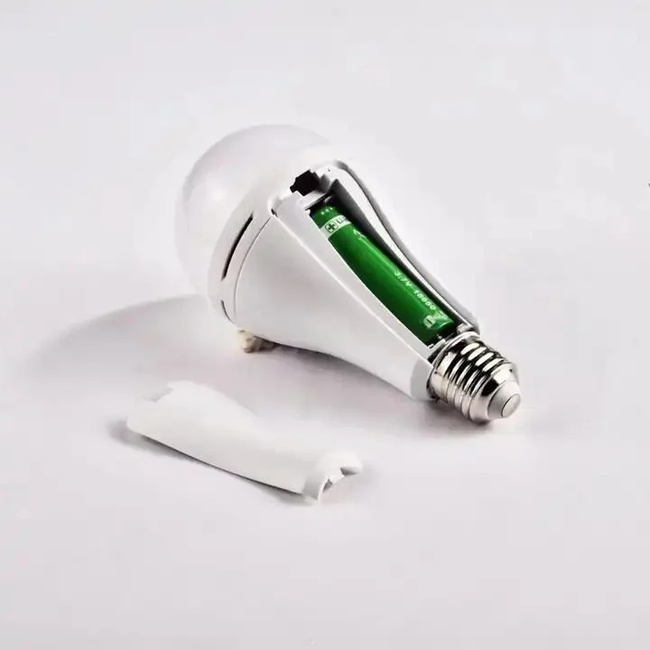 Lámpara LED inteligente recargable de emergencia SMD E27 de 5W 7W 9W 15W al por mayor.