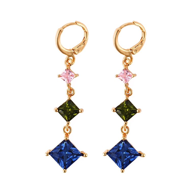 HD 2020 Fashion luxe vente chaude plaqué or 18K Drop Earring pour les femmes