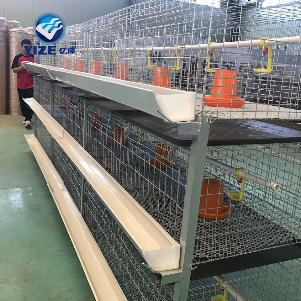 Rendimiento de alta calidad/alto costo colocación automática jaulas de gallina Broiler aves de corral Equipo jaula Alimentador de pollo de capa libre